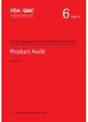 VDA  6 Part 5 Product Audit, 3rd Revised Edition: 2020 